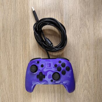 Mando Pro Nintendo Switch con Cable Morado