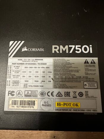 Get Corsair RM750i