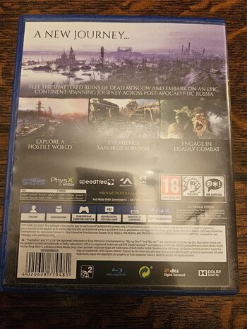 Metro Exodus PlayStation 4