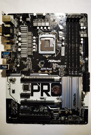 ASRock Z270 Pro4 Intel Z270 ATX DDR4 LGA1151 2 x PCI-E x16 Slots Motherboard