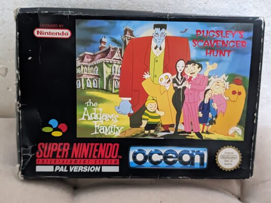 The Addams Family: Pugsley's Scavenger Hunt SNES