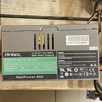 ANTEC Neo power HE500 500W PSU Maitinimo blokas