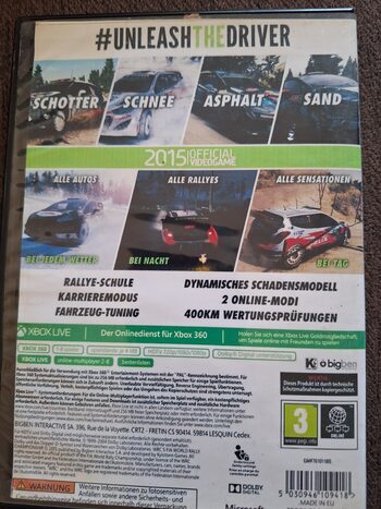 WRC 5 Xbox 360