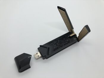 AX1800 Asus USB-AX56 USB WiFi adapteris su atlenkiamomis antenomis