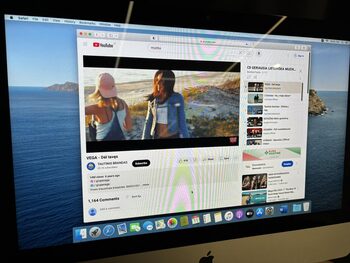 iMac 21′ 2012 su pele ir klaviatūra for sale