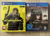 Neišpakuoti Cyberpunk ir Assasins creed mirage deluxe edition ps4 žaidimai!