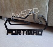 CIRCUITO PORTIMAO ALGARVE Decorativo pared para zona gamer de Formula 1 Moto GP