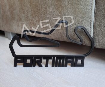 CIRCUITO PORTIMAO ALGARVE Decorativo pared para zona gamer de Formula 1 Moto GP