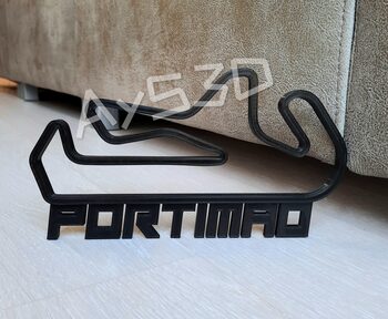 Buy CIRCUITO PORTIMAO ALGARVE Decorativo pared para zona gamer de Formula 1 Moto GP