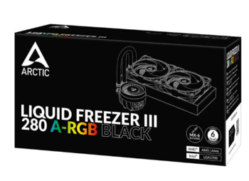 Get Vandens aušintuvas procesoriui Arctic Freezer III A-RGB, 138 mm x 38 mm