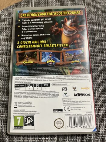 Redeem Crash Bandicoot N. Sane Trilogy Nintendo Switch