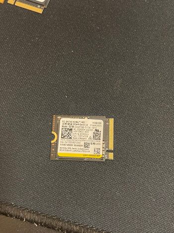 Naujas WesternDigital Gen4 512GB Nvme 2230