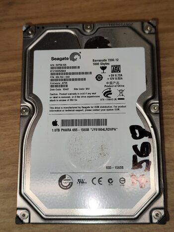 Seagate 1 TB HDD Storage