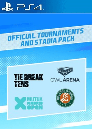 Tennis World Tour 2 Official Tournaments and Stadia Pack (DLC) (PS4) PSN Key EUROPE