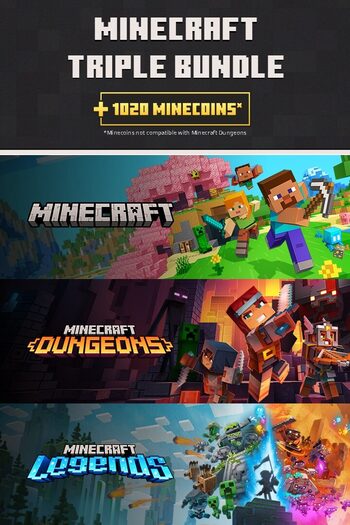 Minecraft Triple Bundle XBOX LIVE Key UNITED STATES