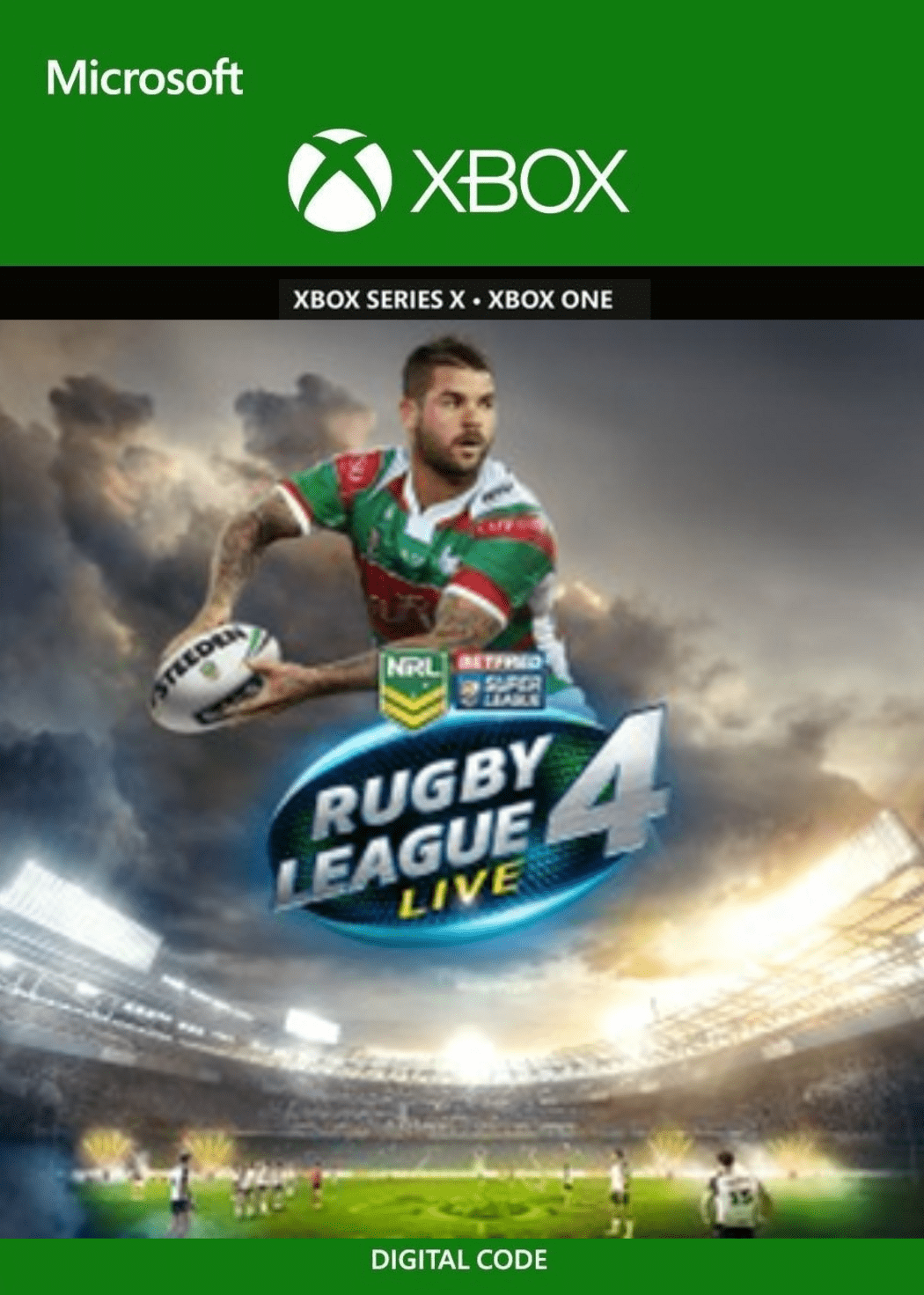 Buy Rugby League Live 4 Xbox key Cheap price