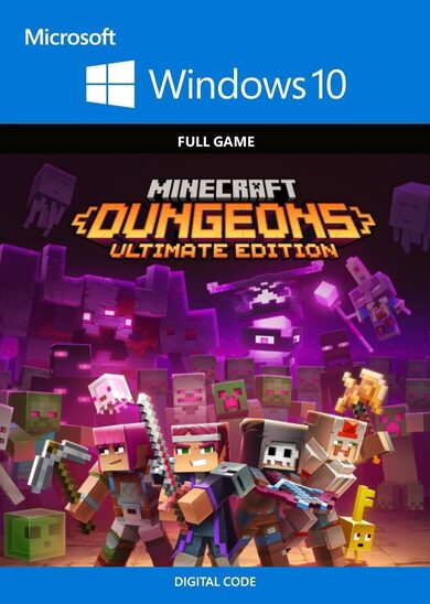 E-shop Minecraft Dungeons Ultimate Edition - Windows 10 Store Key EUROPE