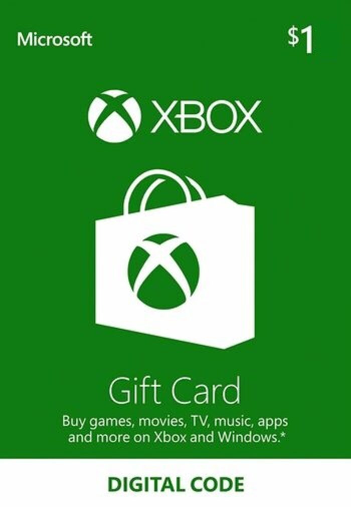 Xbox Gift Card 1 USD (US) Purchase Xbox code cheap ENEBA