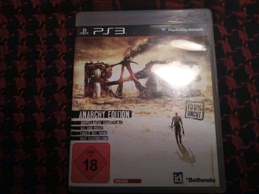 Rage Anarchy Edition PlayStation 3