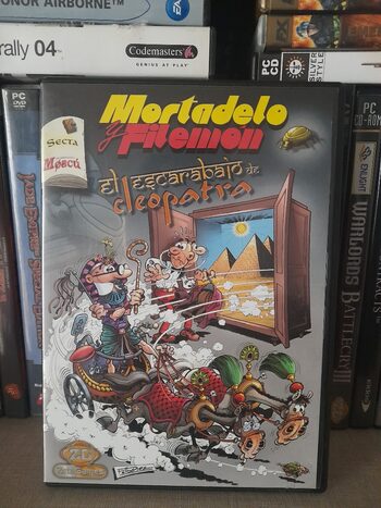 Videojuego pc mortadelo y filemon el escarabajo de cleopatra