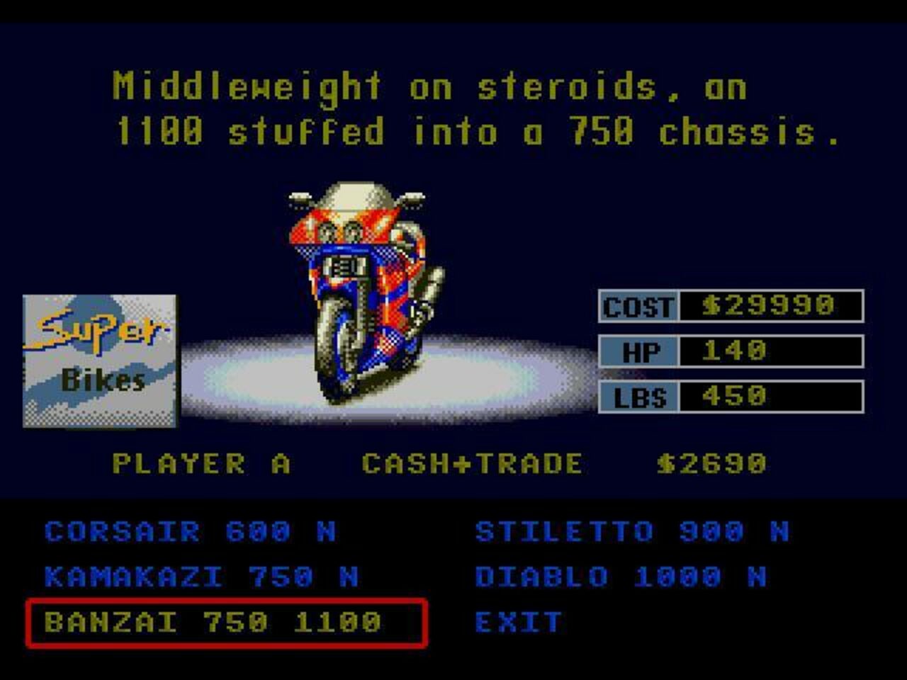 Road Rash 3 SEGA Mega Drive