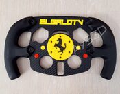 MOD F1 PERSONALIZADO con TU NOMBRE de FERRARI para Volante Logitech G29 G923 Ps 