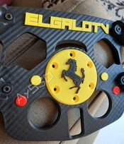 MOD F1 PERSONALIZADO con TU NOMBRE de FERRARI para Volante Logitech G29 G923 Ps 