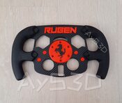 MOD F1 PERSONALIZADO con TU NOMBRE de FERRARI para Volante Logitech G29 G923 Ps 