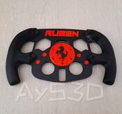 MOD F1 PERSONALIZADO con TU NOMBRE de FERRARI para Volante Logitech G29 G923 Ps 