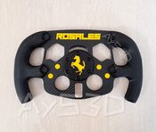 MOD F1 PERSONALIZADO con TU NOMBRE de FERRARI para Volante Logitech G29 G923 Ps 