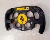 MOD F1 PERSONALIZADO con TU NOMBRE de FERRARI para Volante Logitech G29 G923 Ps 