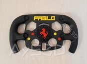 MOD F1 PERSONALIZADO con TU NOMBRE de FERRARI para Volante Logitech G29 G923 Ps 