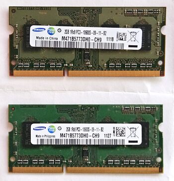 Samsung M471B5773DH0-CH9 2GB DDR3 1333 MHz