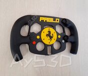 MOD F1 PERSONALIZADO con TU NOMBRE de FERRARI para Volante Logitech G29 G923 Ps 