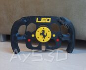 MOD F1 PERSONALIZADO con TU NOMBRE de FERRARI para Volante Logitech G29 G923 Ps 