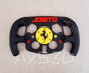 MOD F1 PERSONALIZADO con TU NOMBRE de FERRARI para Volante Logitech G29 G923 Ps 