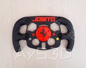 MOD F1 PERSONALIZADO con TU NOMBRE de FERRARI para Volante Logitech G29 G923 Ps 