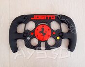 MOD F1 PERSONALIZADO con TU NOMBRE de FERRARI para Volante Logitech G29 G923 Ps 