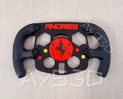 MOD F1 PERSONALIZADO con TU NOMBRE de FERRARI para Volante Logitech G29 G923 Ps 