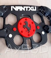 MOD F1 PERSONALIZADO con TU NOMBRE de FERRARI para Volante Logitech G29 G923 Ps 