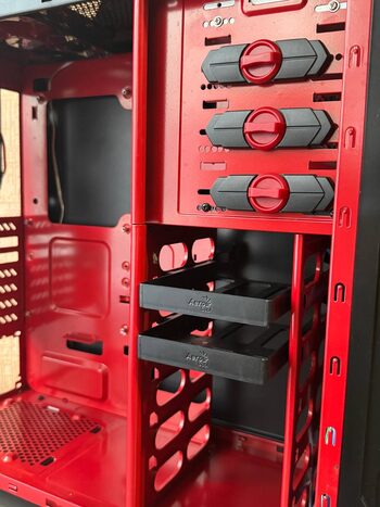 Redeem Aerocool Strike-X Xtreme ATX Mid Tower Red PC Case