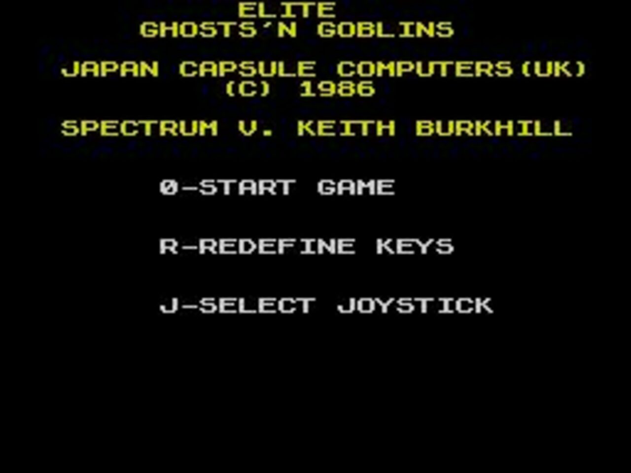 Ghosts 'n Goblins (1985) NES