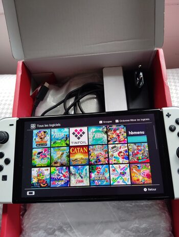 NINTENDO SWITCH OLED CON H-@CK + 256GB (631-391-314)