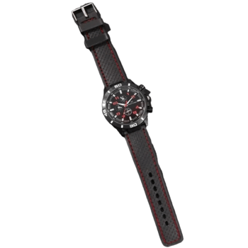 Reloj Para Hombre Deportivo Negro Con Rojo GT F1