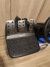 Logitech G29 vairas + pedalai + NAUJAS šifteris PS5 PS4 PS3 PC for sale