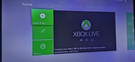 Atrištas Xbox 360, White, 60GB