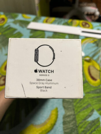 Apple watch series 3 space gray aluminum 38mm