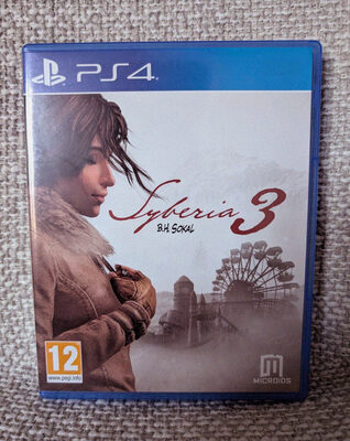 Syberia 3 PlayStation 4