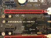 Buy Asus Maximus VI Hero Intel Z87 ATX DDR3 LGA1150 3 x PCI-E x16 Slots Motherboard