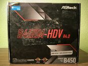 ASRock B450M-HDV R4.0 AMD B450 Micro ATX DDR4 AM4 1 x PCI-E x16 Slots Motherboard